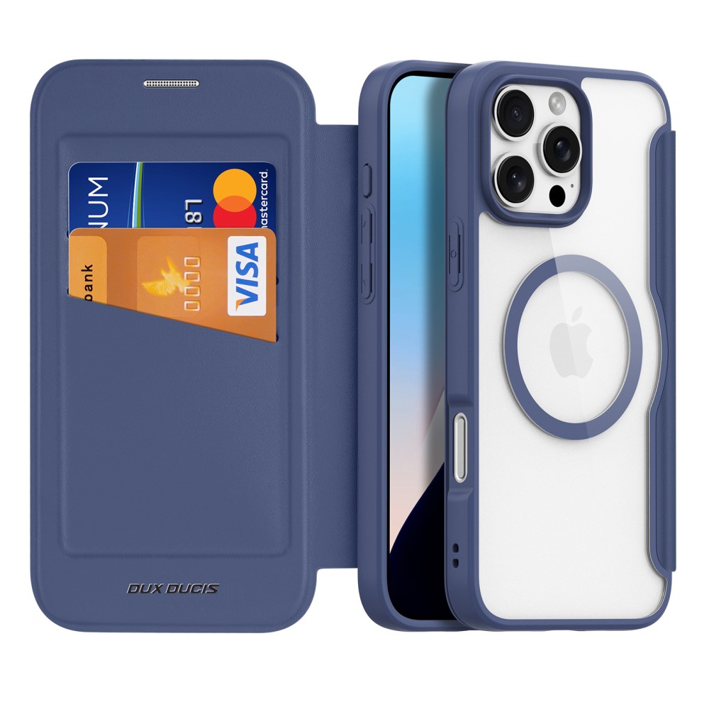 DUX DUCIS DUX DUCIS iPhone 16 Pro Max Fodral MagSafe Skin X Pro Blå