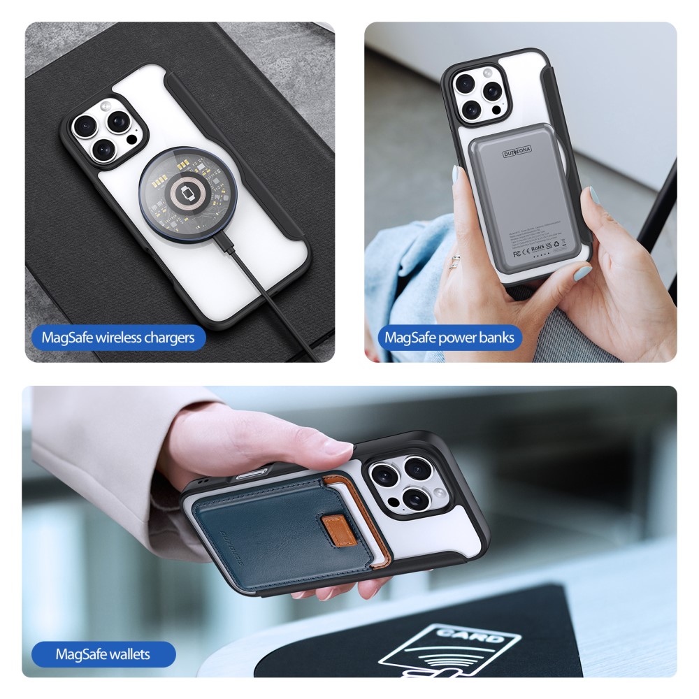 DUX DUCIS DUX DUCIS iPhone 16 Pro Max Fodral MagSafe Skin X Pro Svart