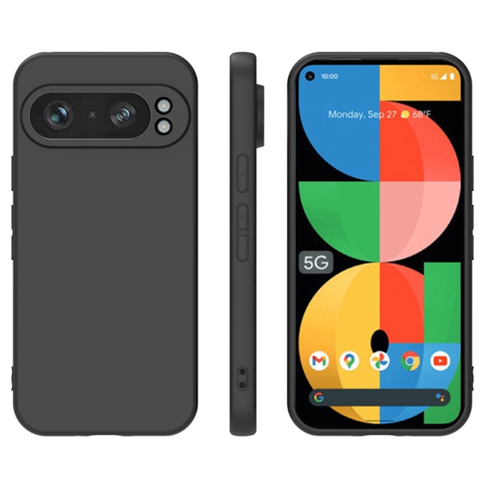  Google Pixel 9 Pro XL Skal TPU Matt Svart