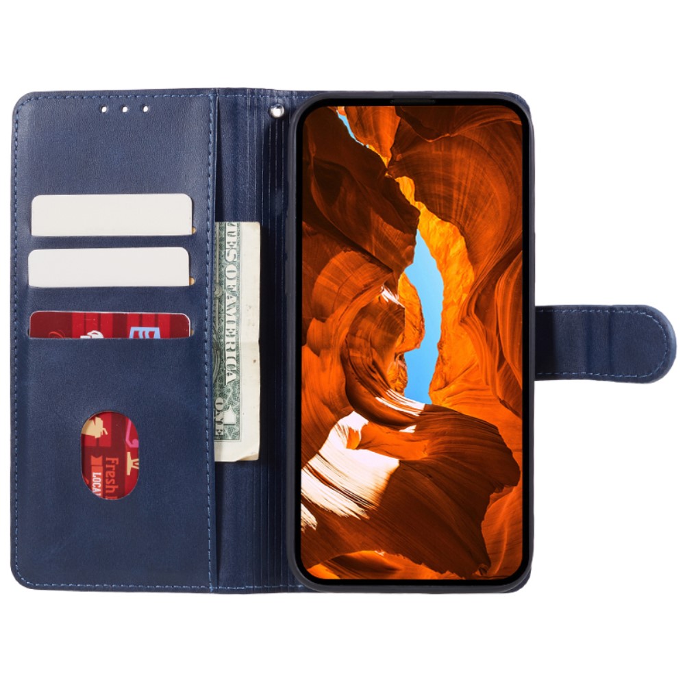  OnePlus Nord 4 Fodral Läder Mörk Blå