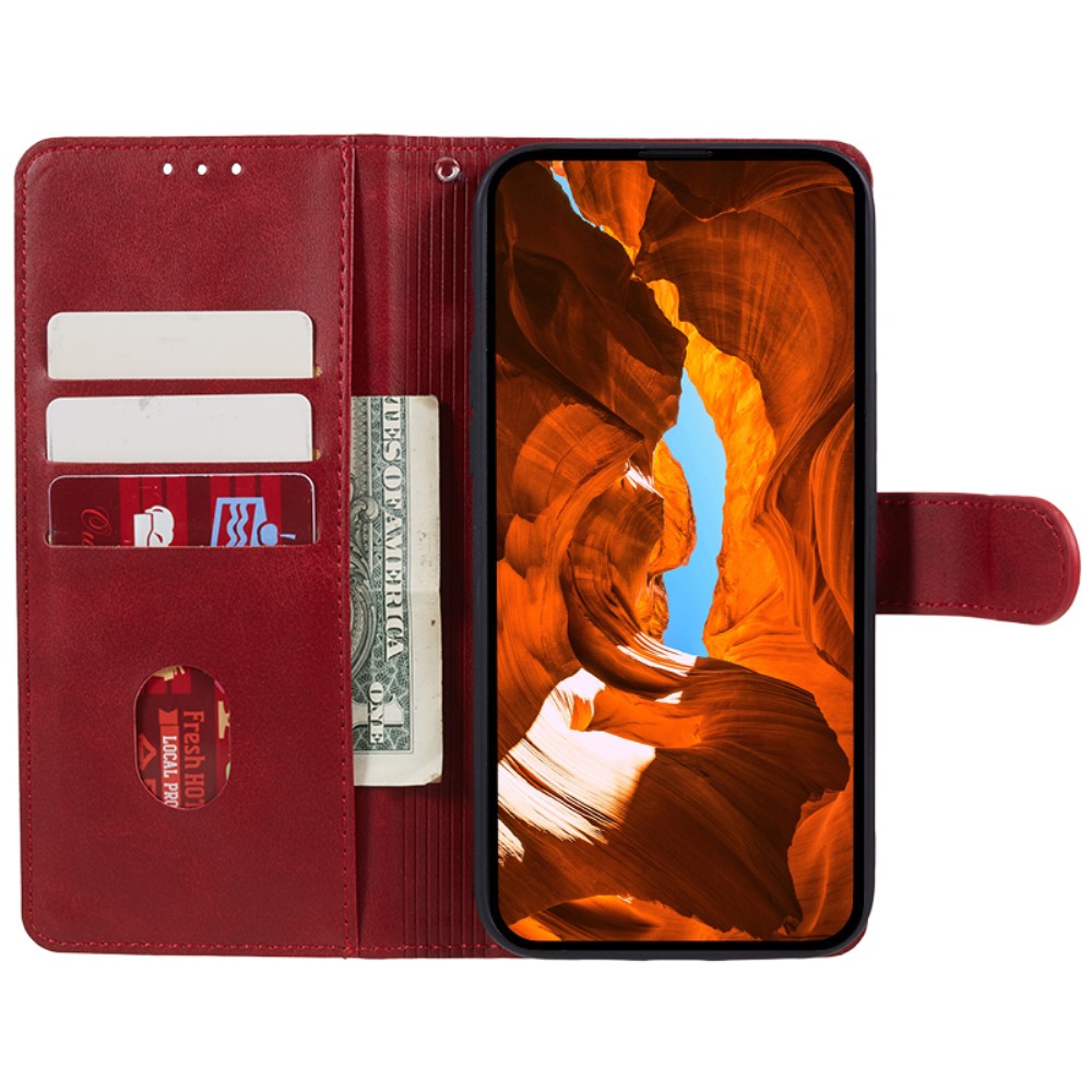  OnePlus Nord 4 Fodral Läder Röd