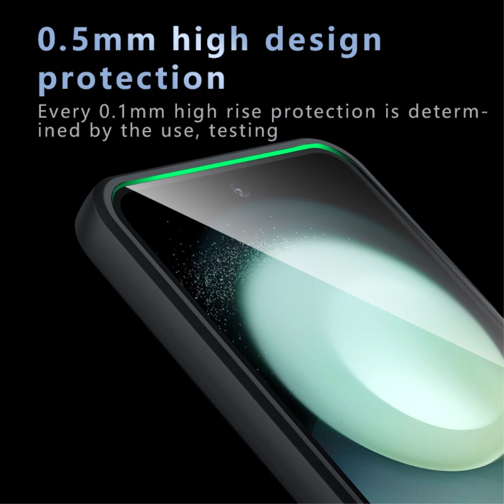  Samsung Galaxy Z Flip 6 / 7 FE Skal MagSafe Skin Feel Svart