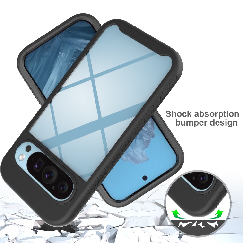  Google Pixel 9/9 Pro Skal 360 Defense Svart