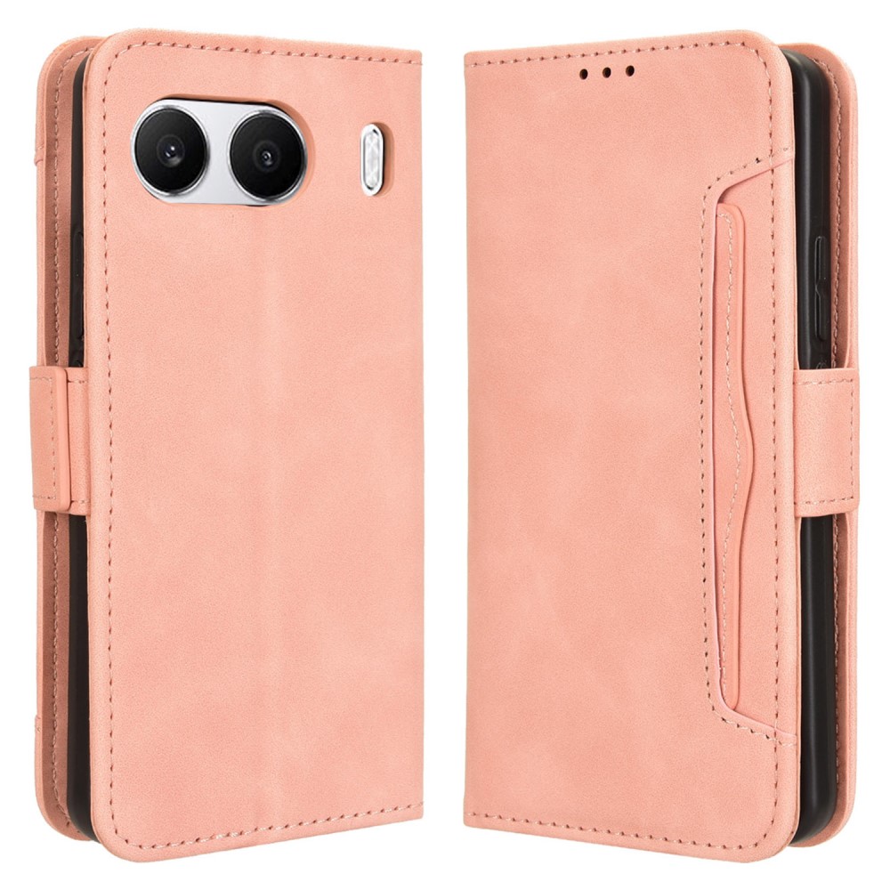  OnePlus Nord 4 Fodral Med Avtagbart Kortfodral Rosa
