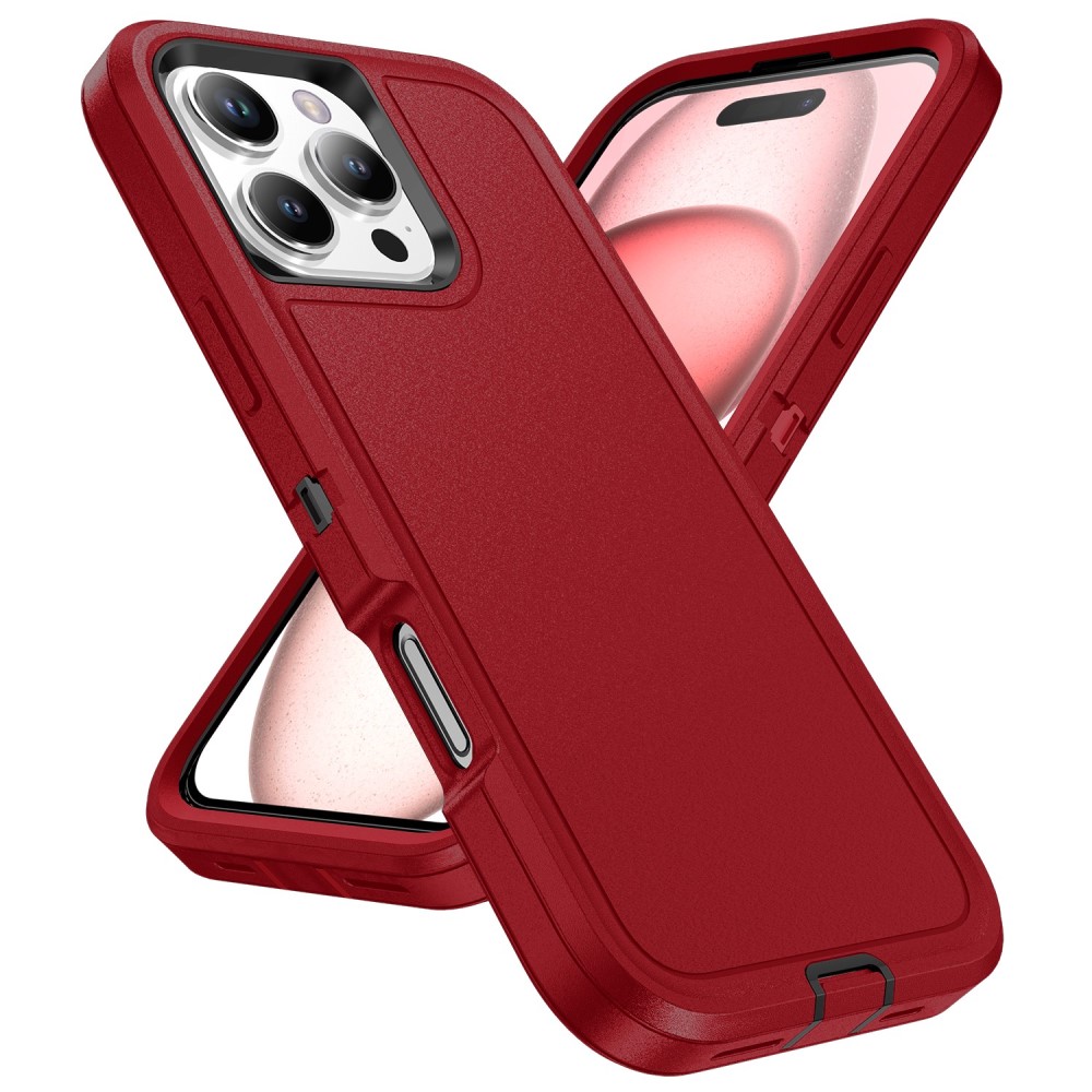  iPhone 16 Plus Skal Xtreme Shockproof Hybrid Röd