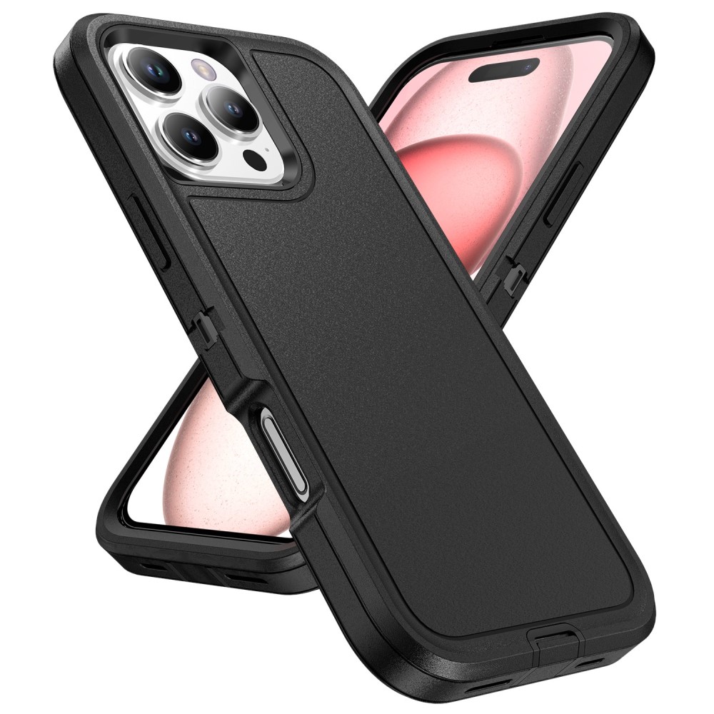  iPhone 16 Pro Max Skal Xtreme Shockproof Hybrid Svart