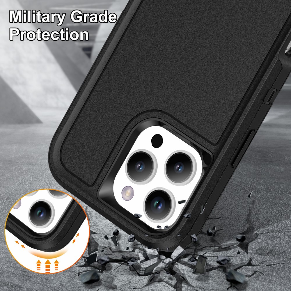 iPhone 16 Pro Max Skal Xtreme Shockproof Hybrid Svart