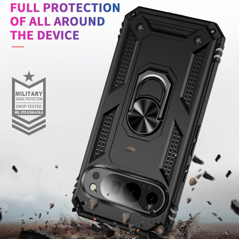  Google Pixel 9/9 Pro Skal Hybrid Armor Skal Svart