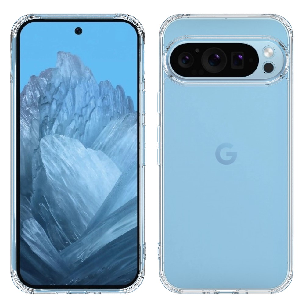  Google Pixel 9 Pro XL Skal Shockproof TPU/Akryl Transparent
