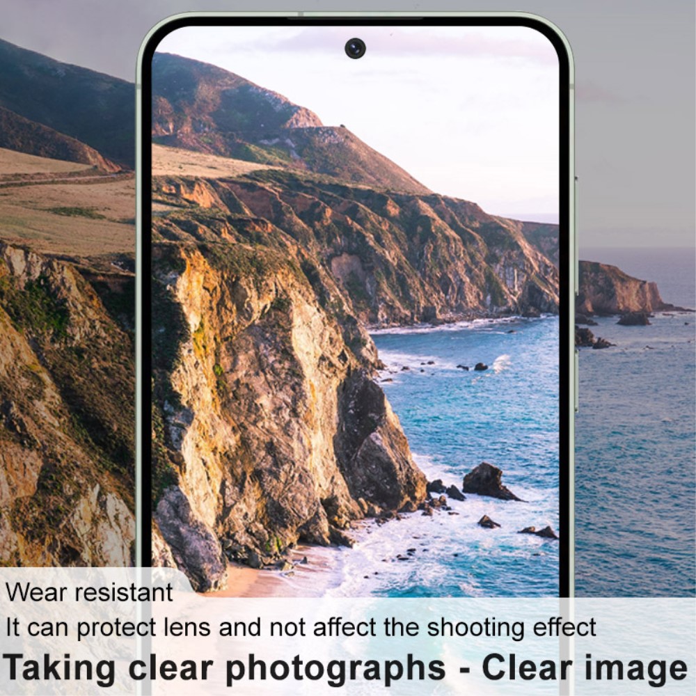 IMAK IMAK Samsung Galaxy S24 FE Linsskydd Härdat Glas Transparent