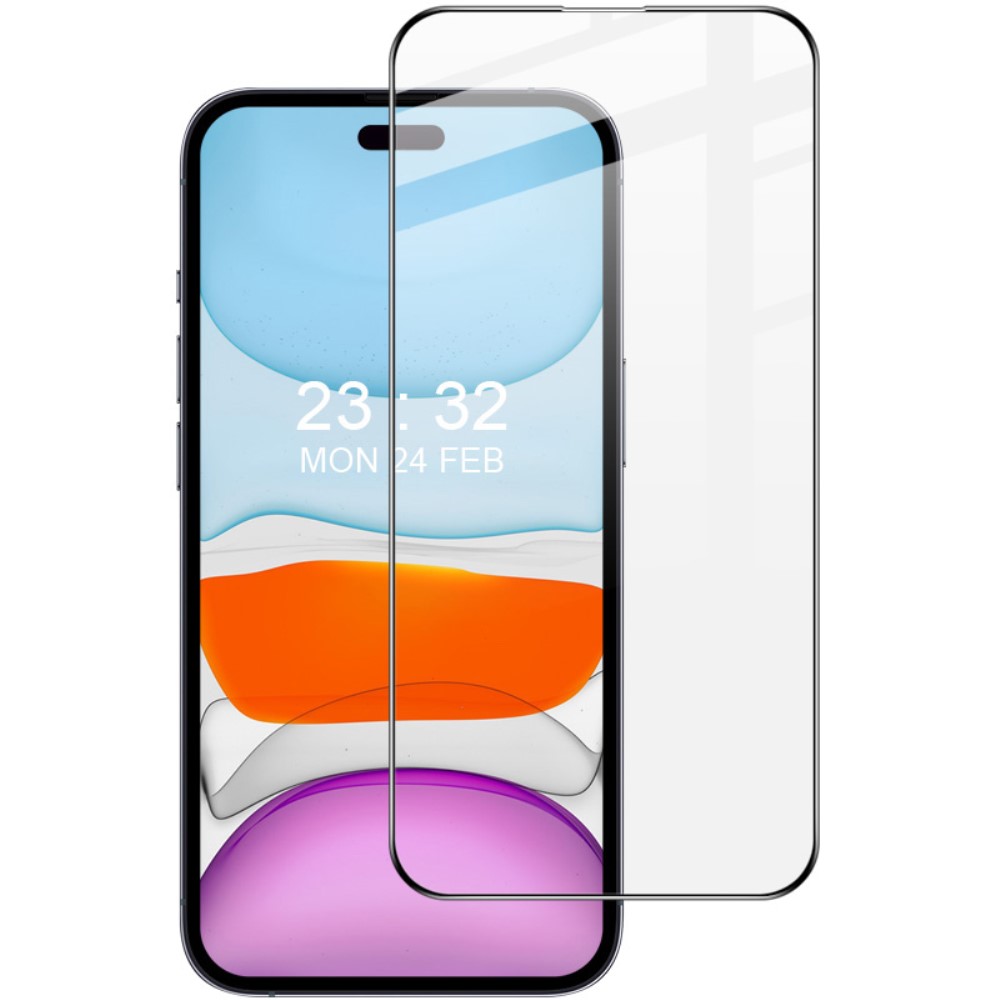 IMAK IMAK iPhone 16 Pro Max Skärmskydd Heltäckande Härdat Glas