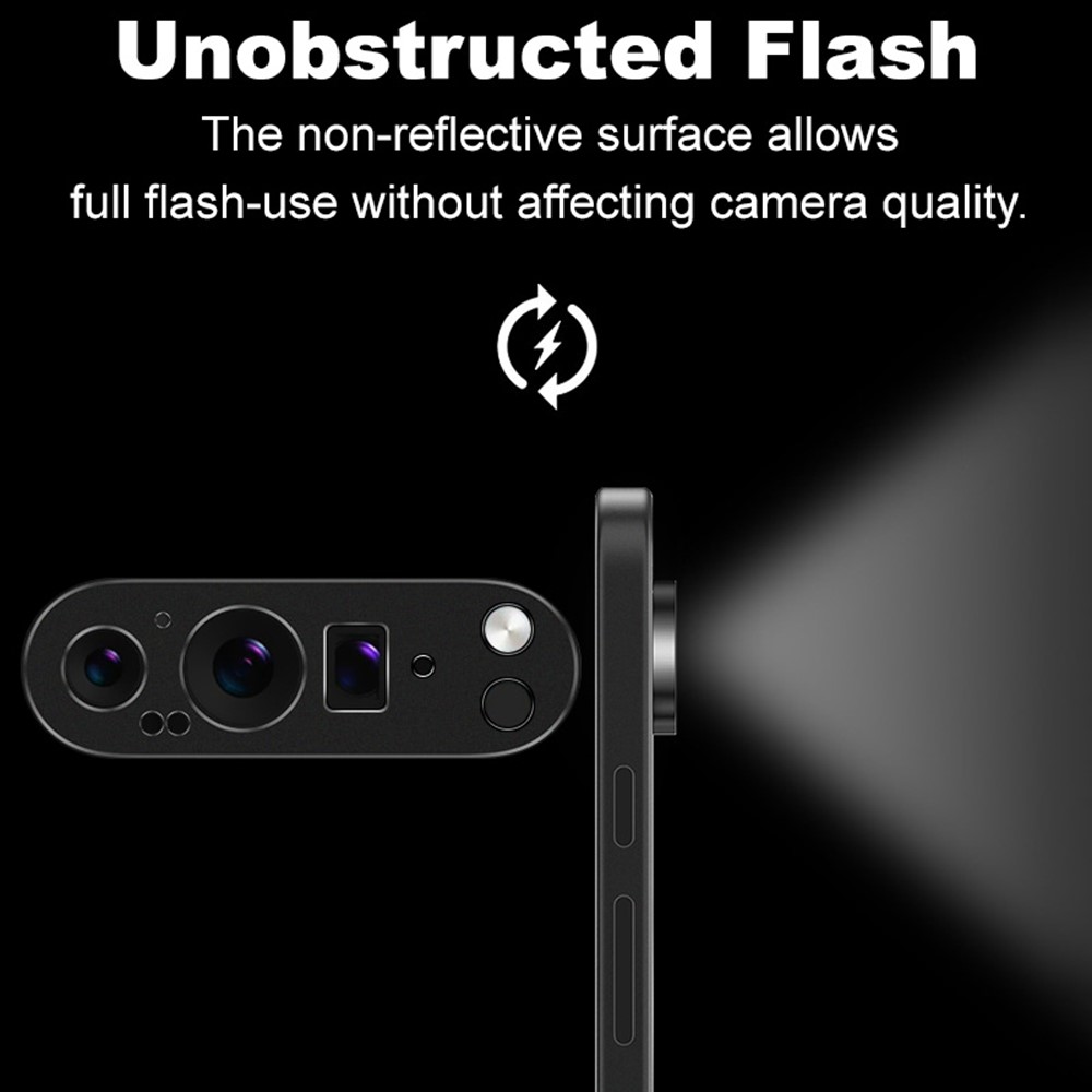 IMAK IMAK Google Pixel 9 Pro XL Linsskydd Metall Svart