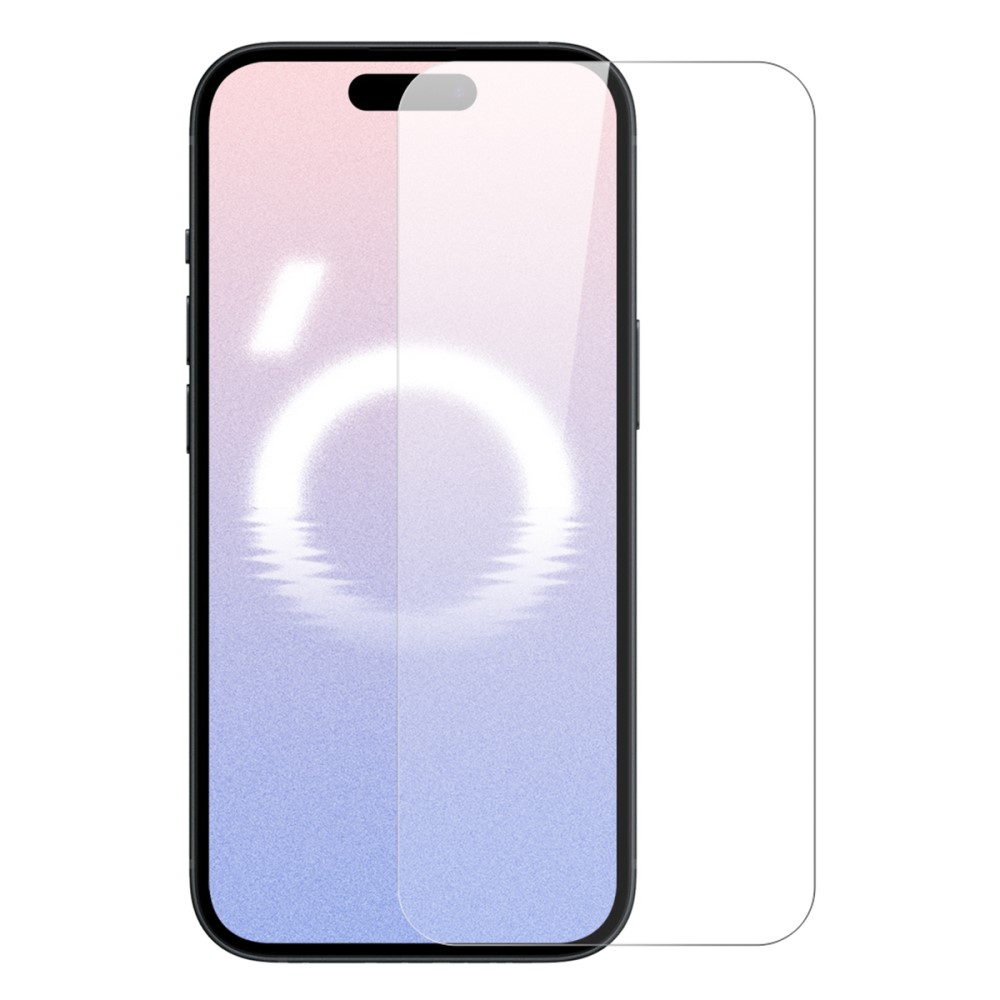 NORTHJO NORTHJO iPhone 16 Skärmskydd Härdat Glas 2-PACK inkl. Ram