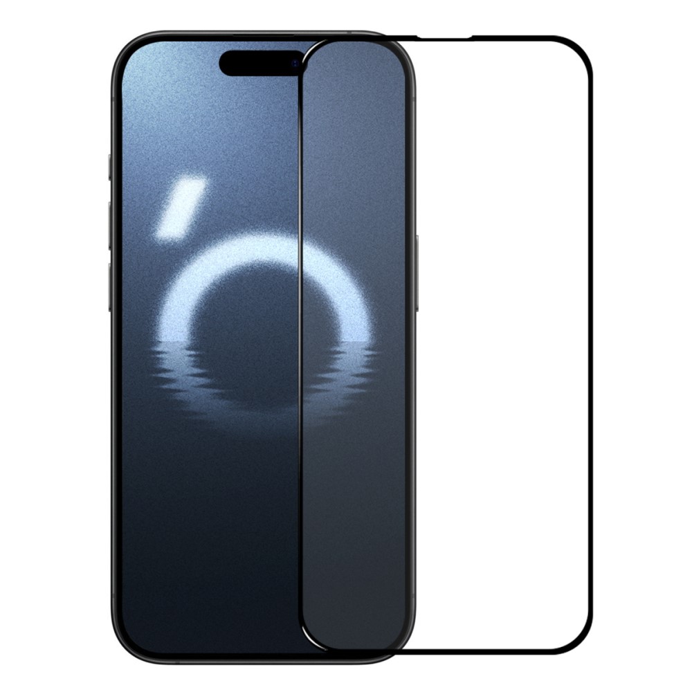 NORTHJO NORTHJO iPhone 16 Pro Max Skärmskydd Heltäckande 2-PACK inkl. Ram