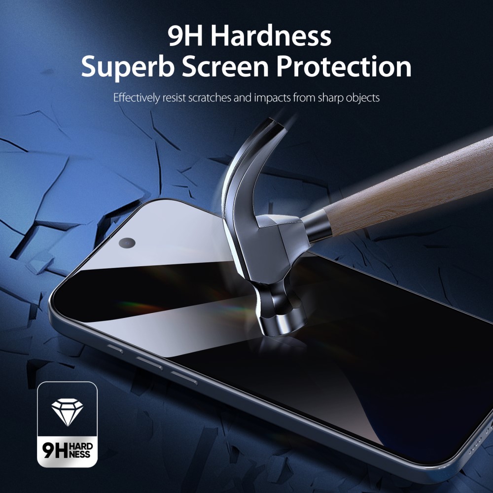 DUX DUCIS DUX DUCIS iPhone 16 Pro Skärmskydd Härdat Glas Privacy