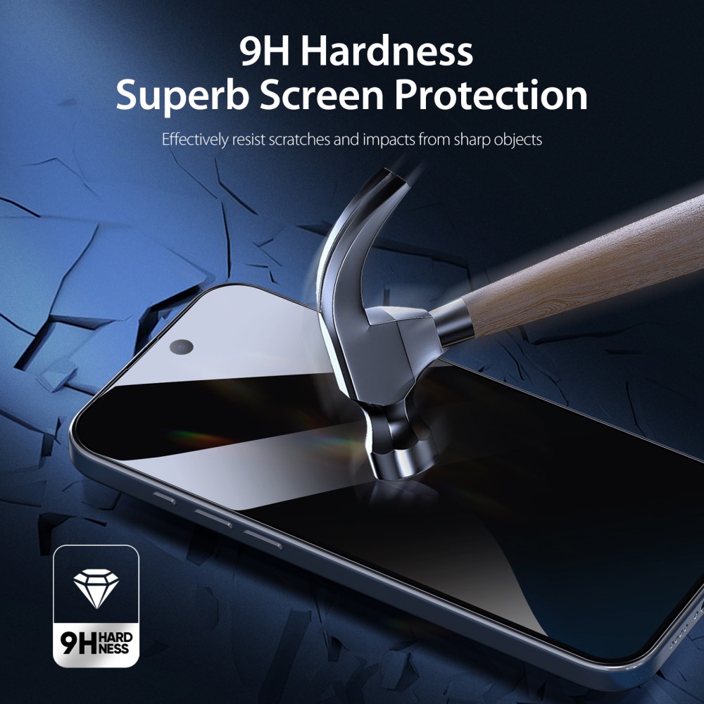 DUX DUCIS DUX DUCIS iPhone 16 Plus Skärmskydd Härdat Glas Privacy