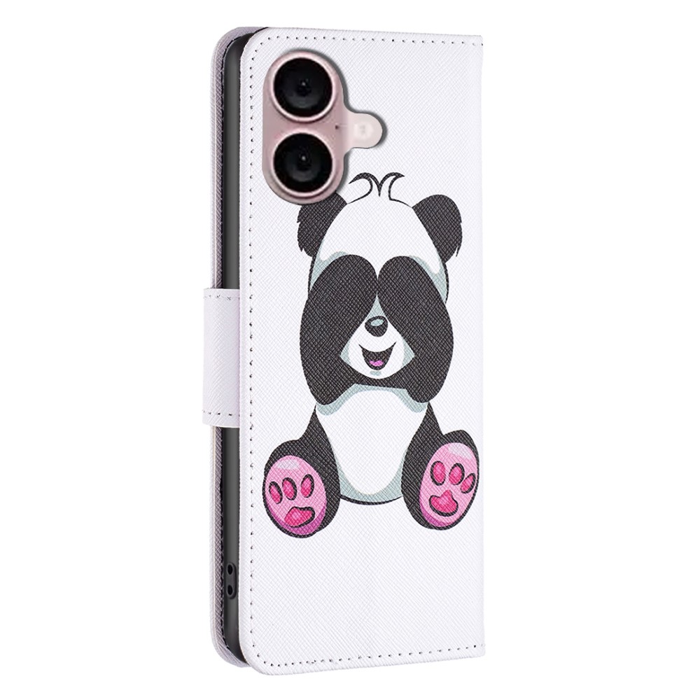  iPhone 16 Fodral Med Tryck Panda