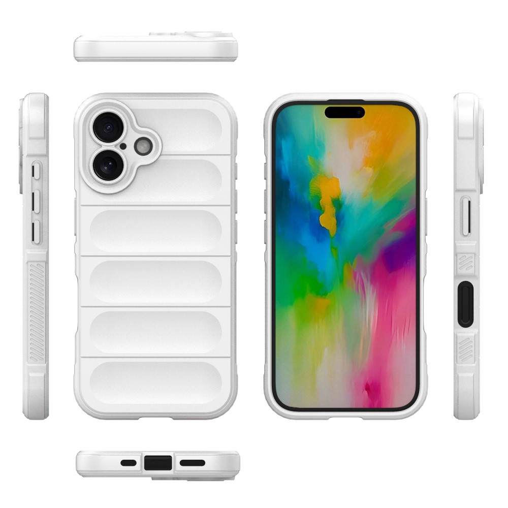  iPhone 16 Skal Magic Shield Vit