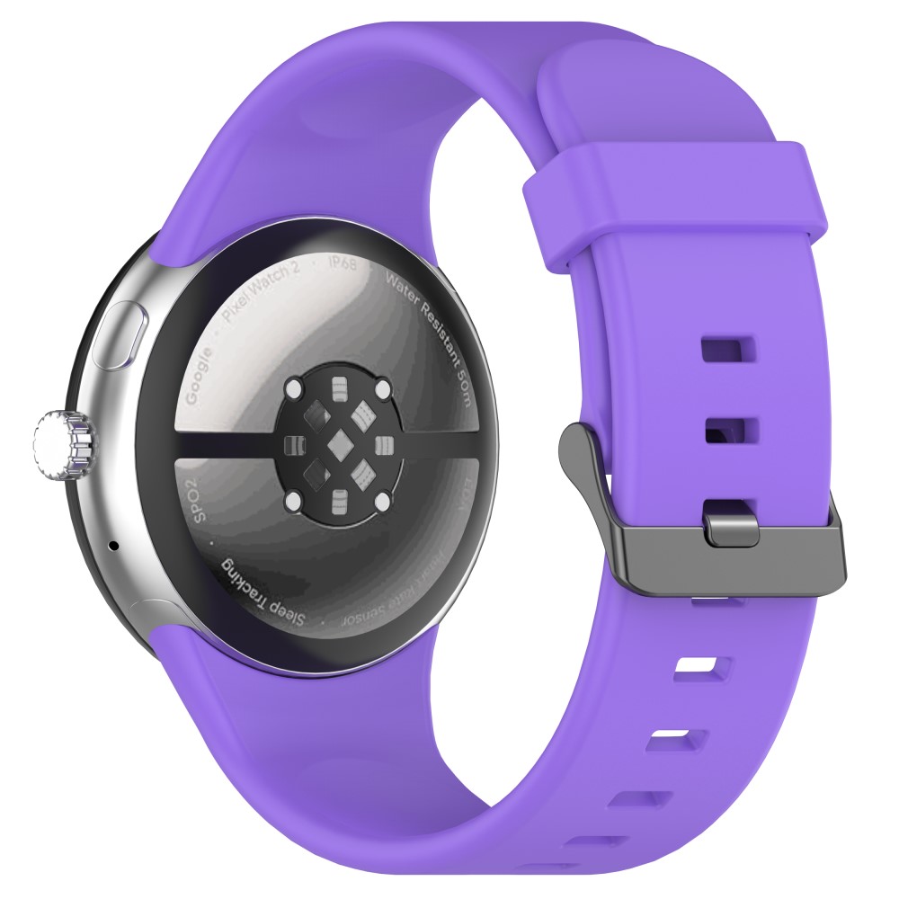  Google Pixel Watch 4 / 3 45 mm Armband Silikon Lila