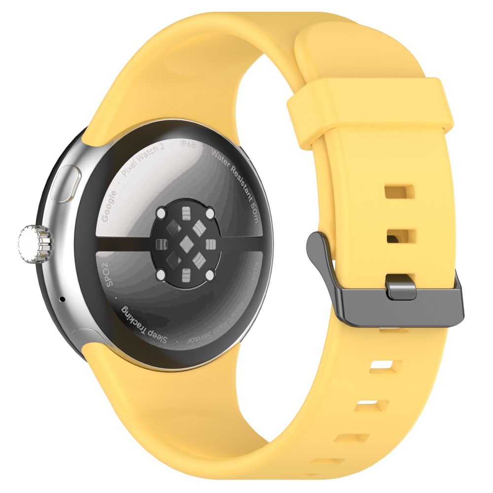  Google Pixel Watch 4 / 3 45 mm Armband Silikon Gul