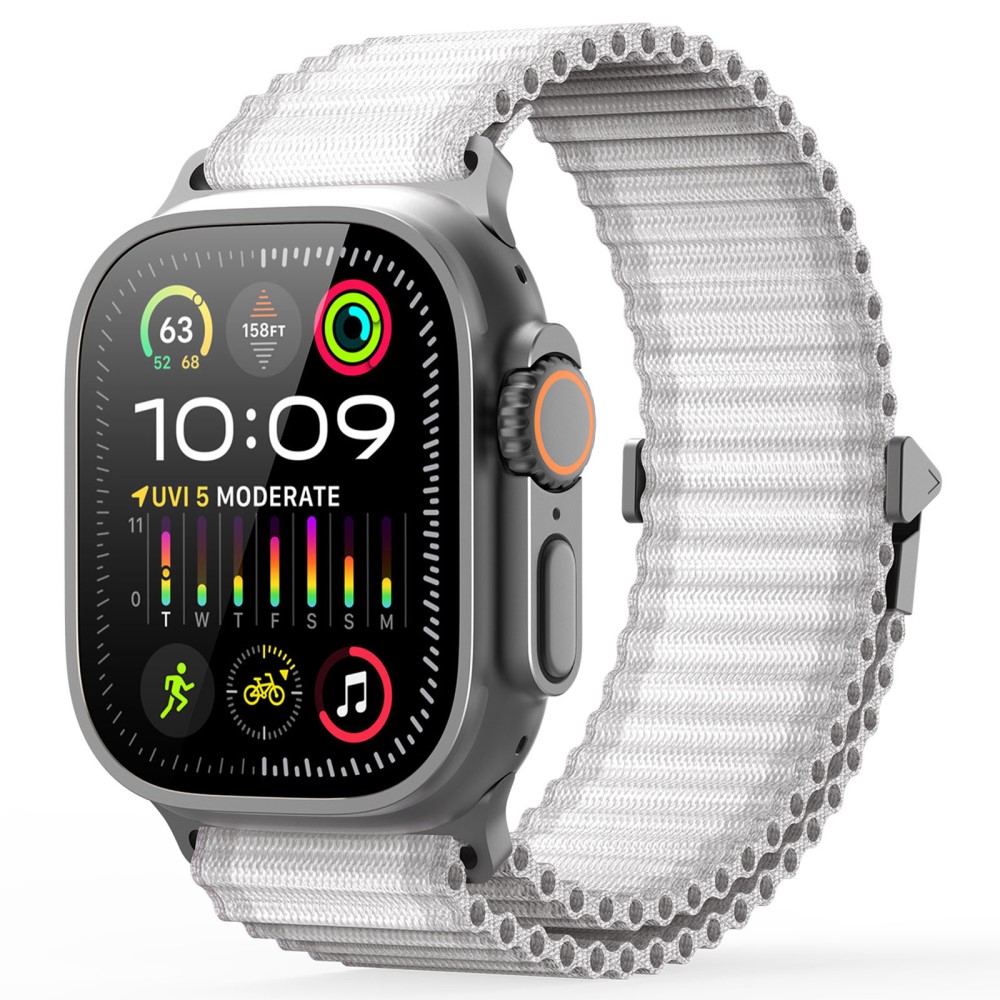 DUX DUCIS DUX DUCIS Apple Watch 38/40/41/42 mm Armband Nylon Vit