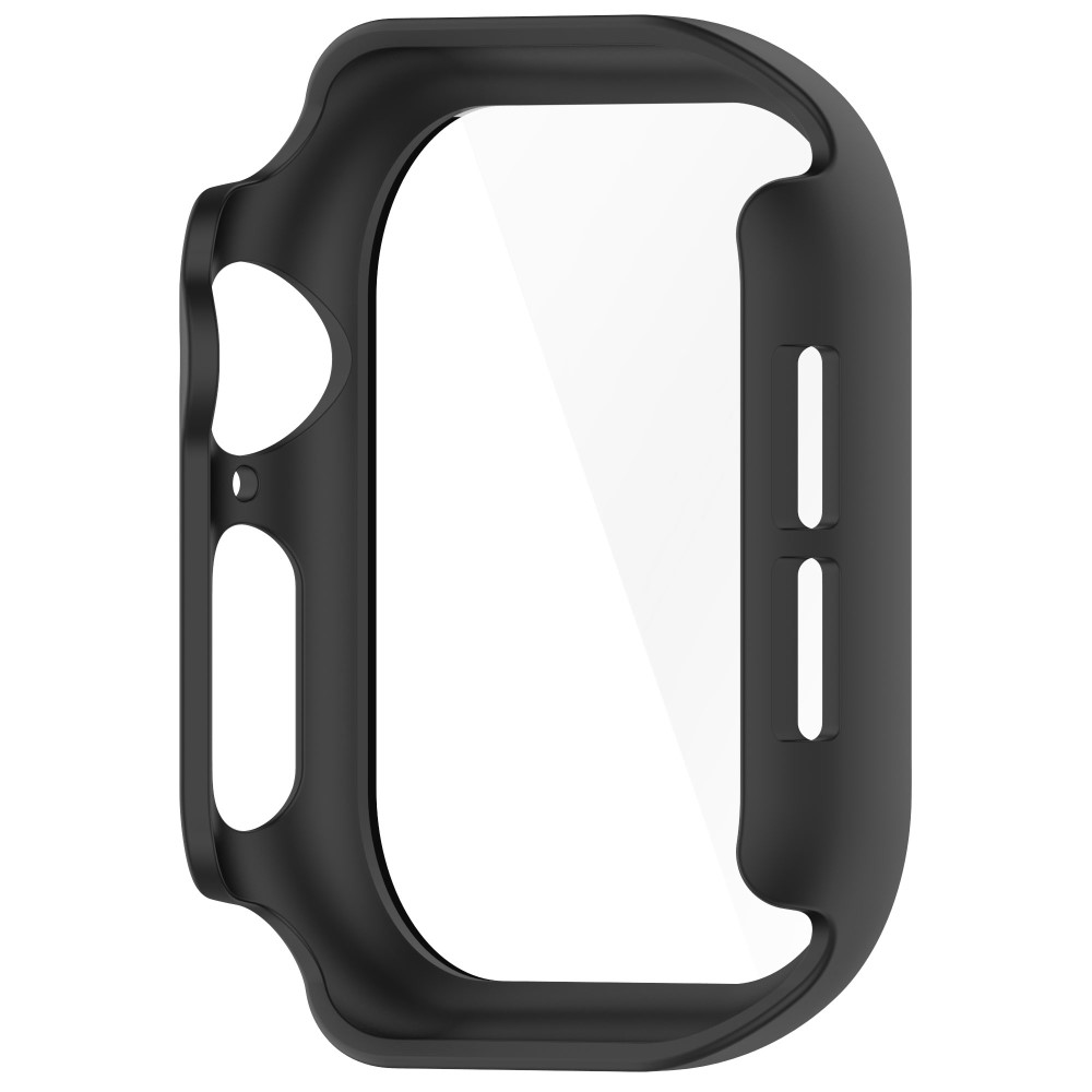  Apple Watch 10 42 mm Skal Med Skärmskydd Härdat Glas Svart