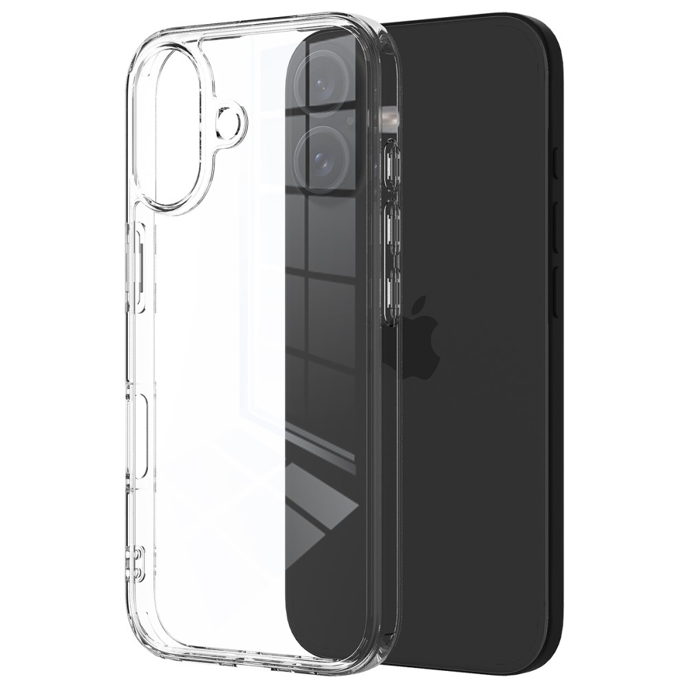  iPhone 16 Plus Skal Akryl/TPU Transparent