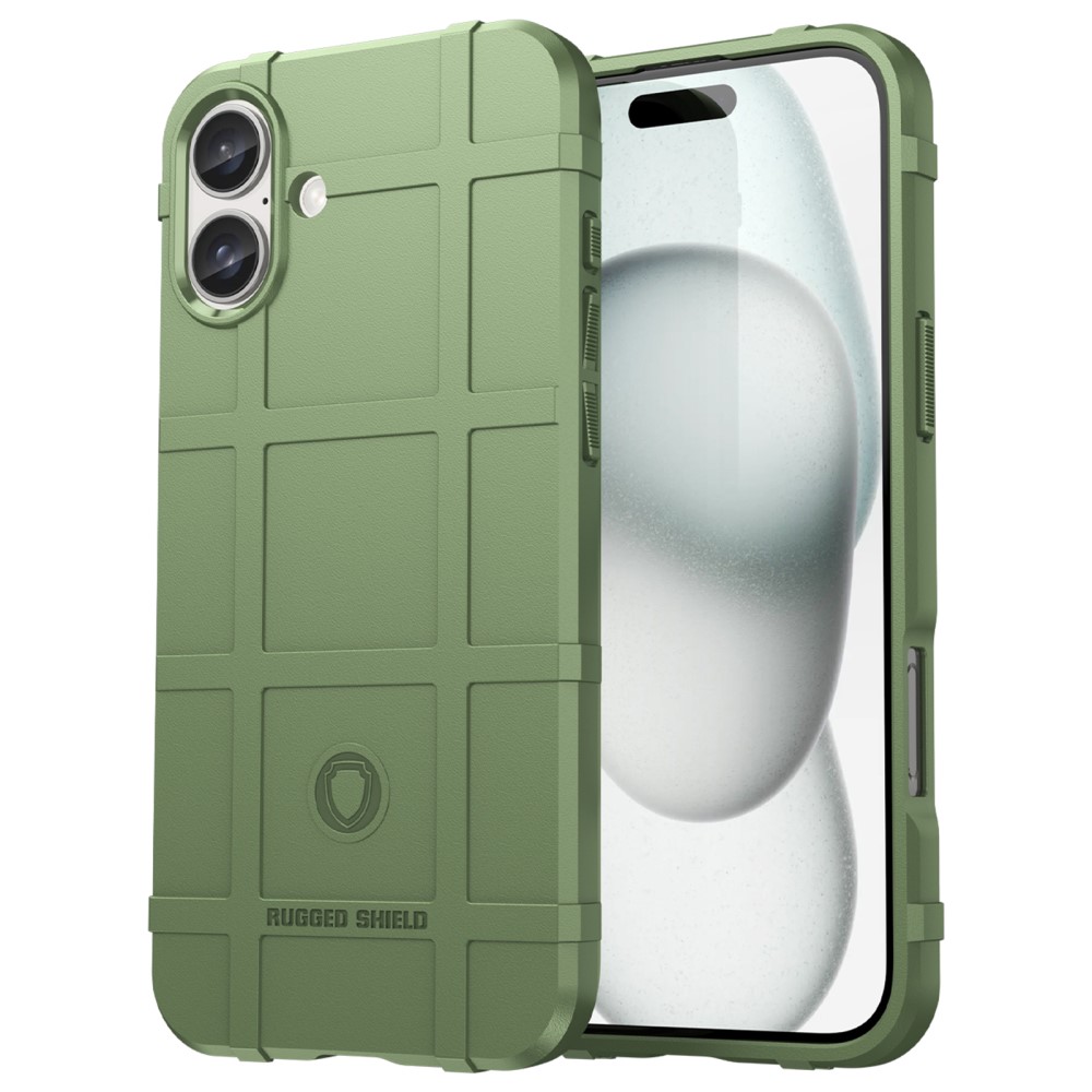  iPhone 16 Plus Skal Robust Grön