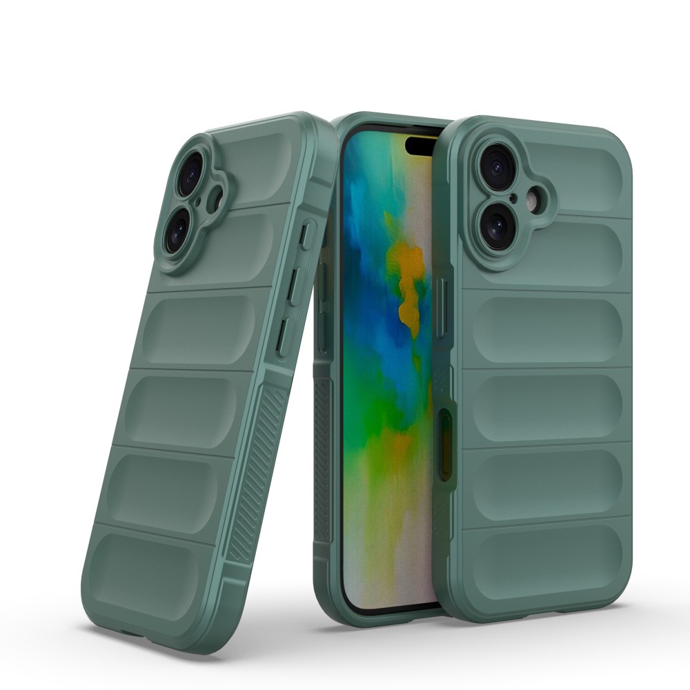  iPhone 16 Plus Skal Magic Shield Grön