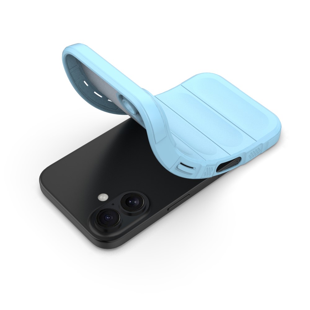  iPhone 16 Plus Skal Magic Shield Ljus Blå