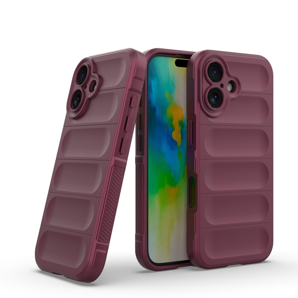  iPhone 16 Plus Skal Magic Shield Vinröd