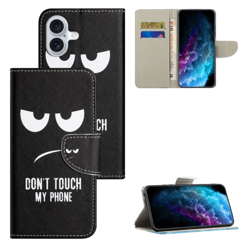  iPhone 16 Plus Fodral Med Tryck Dont Touch