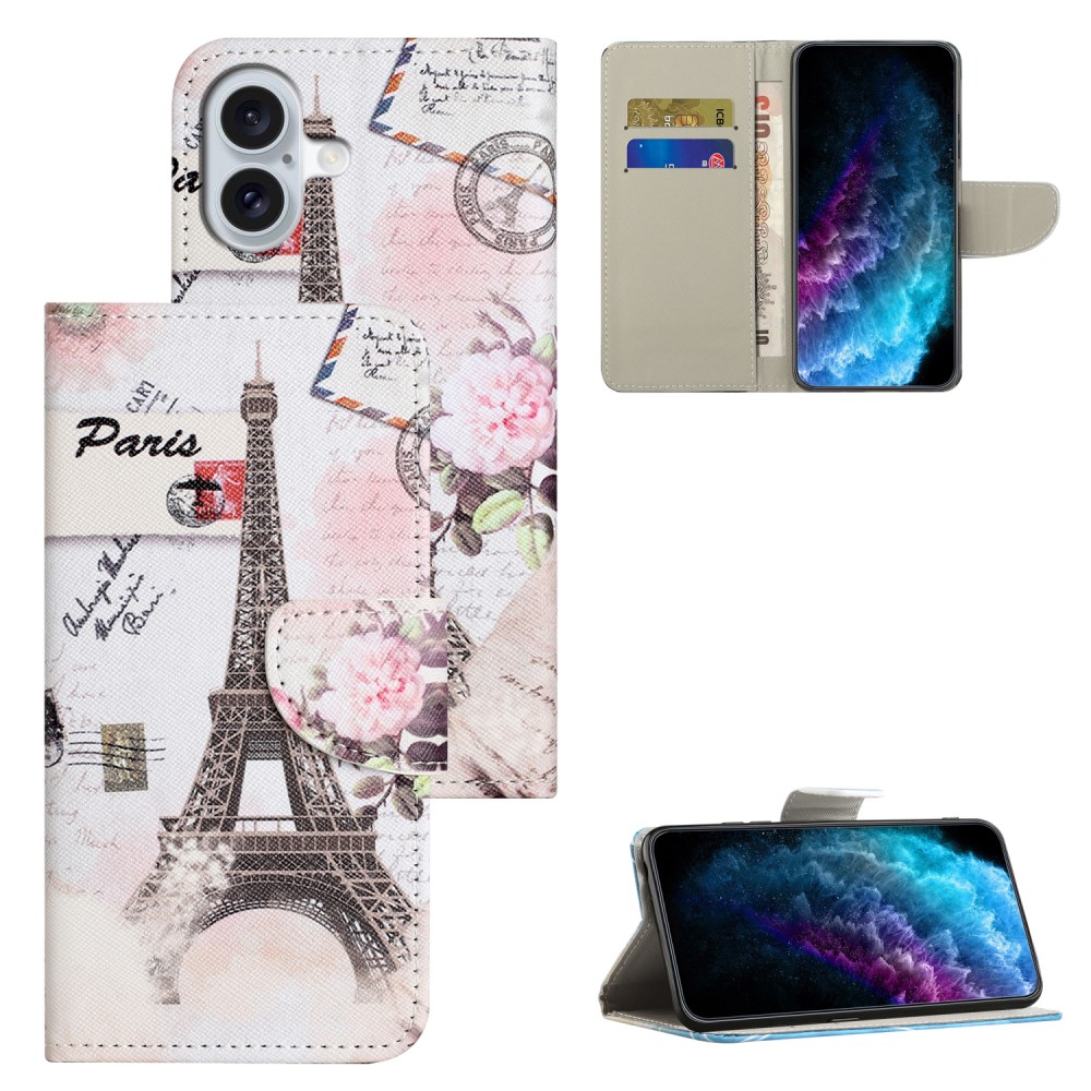  iPhone 16 Plus Fodral Med Tryck Eiffeltornet