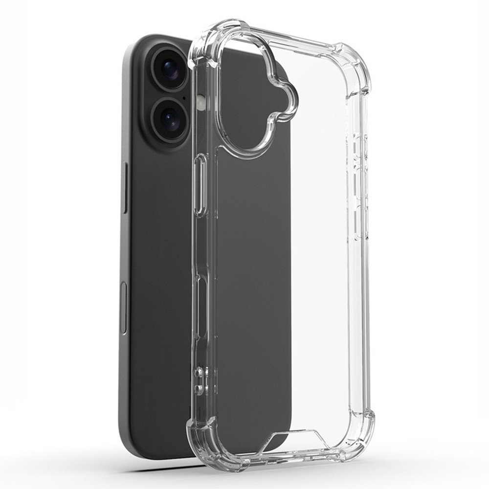  iPhone 16 Plus Skal Shockproof Transparent