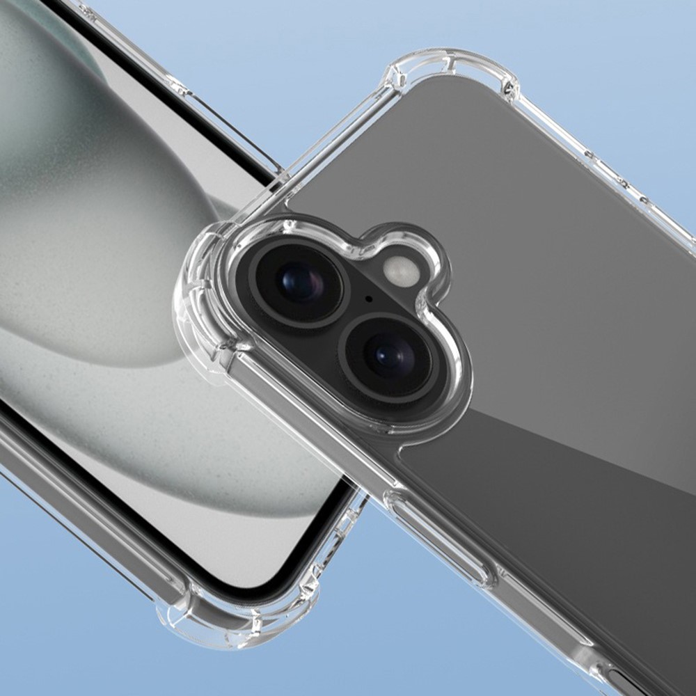  iPhone 16 Plus Skal Shockproof Transparent