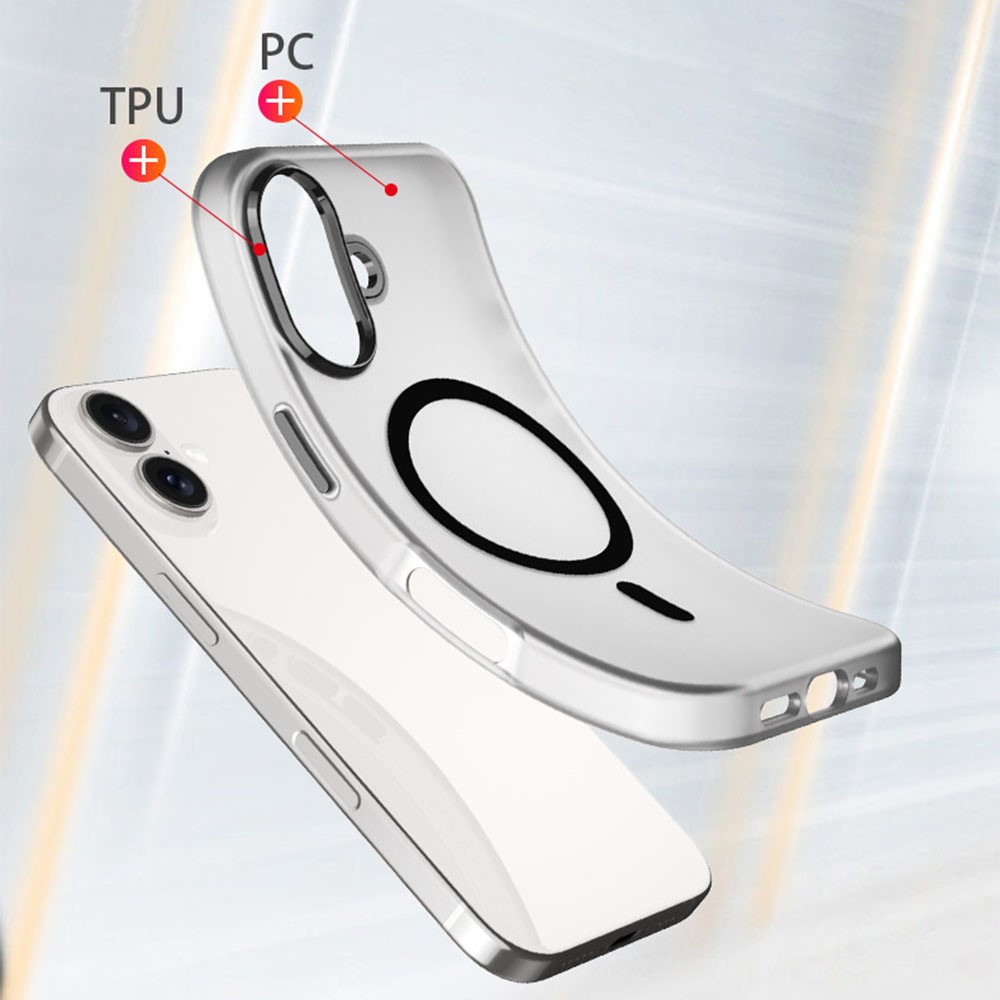  iPhone 16 Plus Skal MagSafe Skin Touch Matt Orange