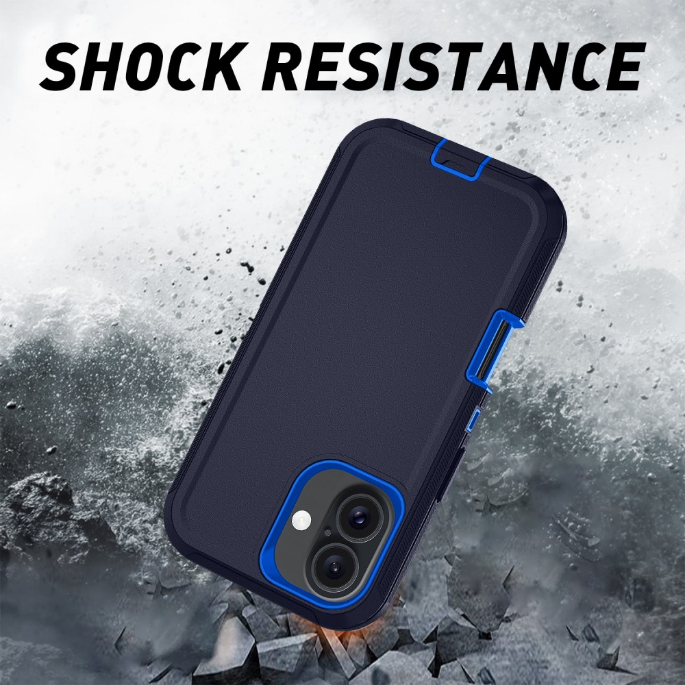  iPhone 16 Plus Skal Xtreme Shockproof Hybrid Blå