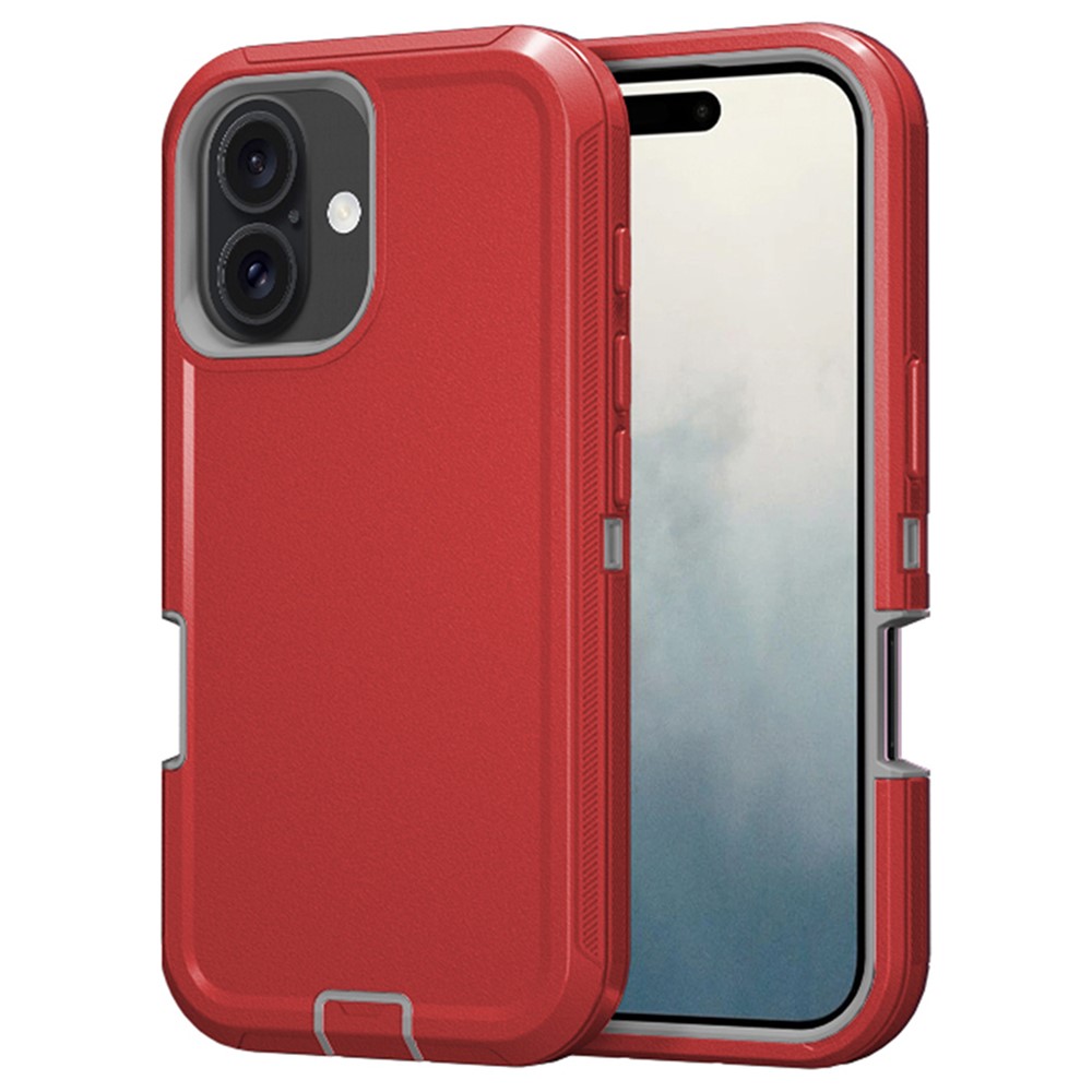  iPhone 16 Plus Skal Xtreme Shockproof Hybrid Röd