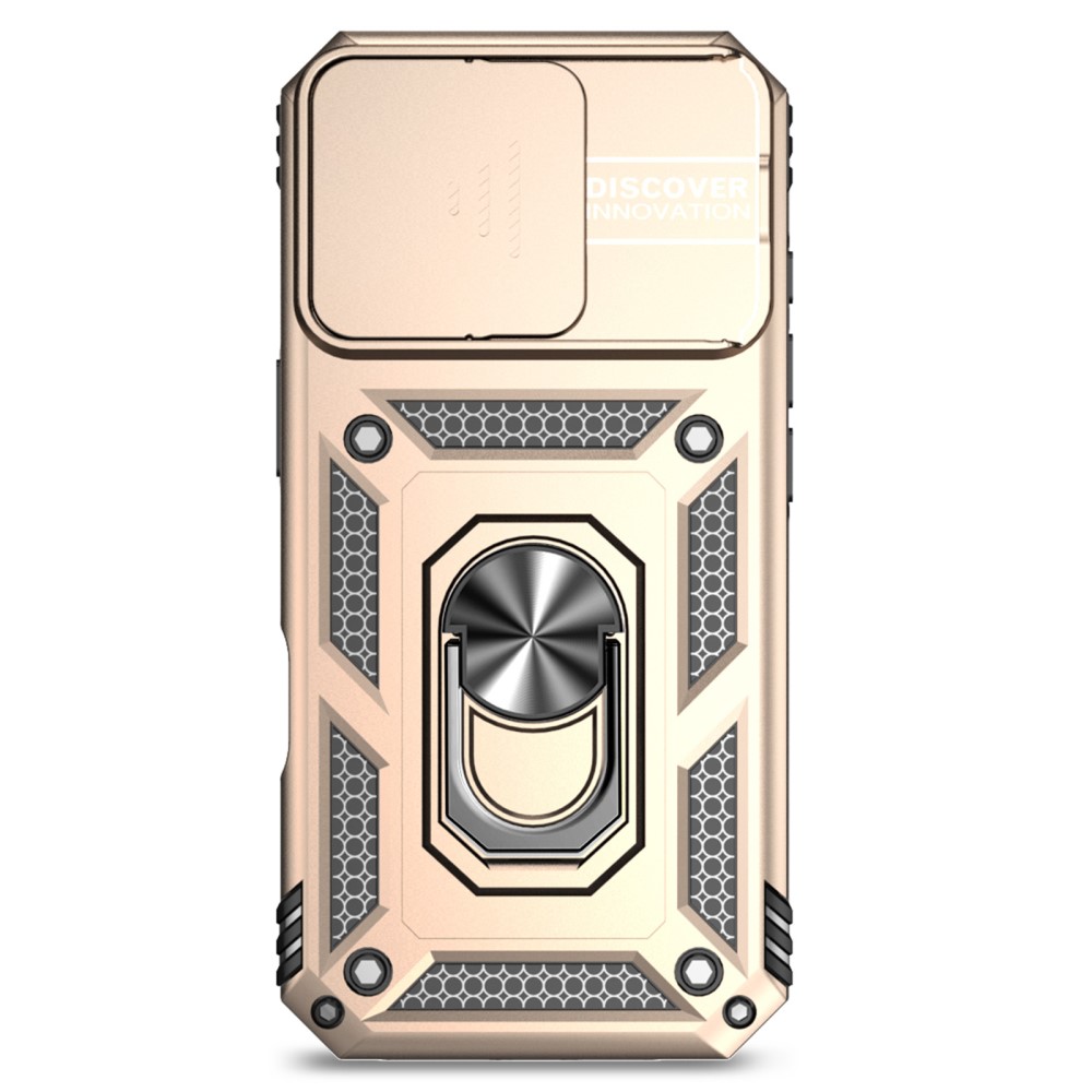  iPhone 16 Pro Skal CamShield Ring Hybrid Guld