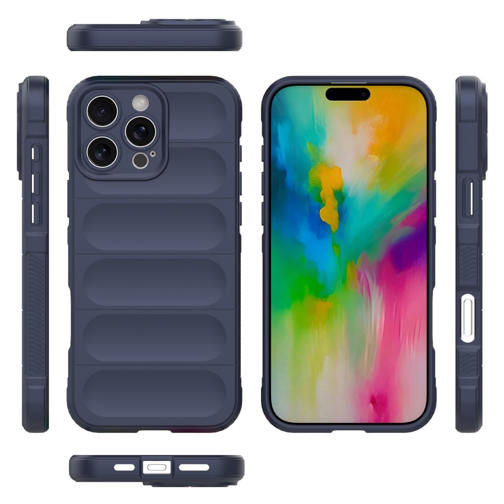  iPhone 16 Pro Max Skal Magic Shield Mörk Blå
