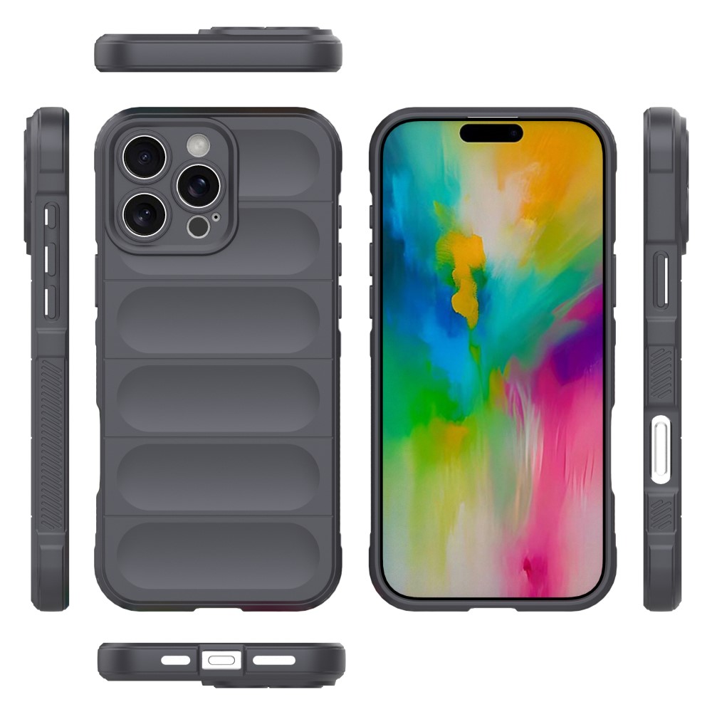  iPhone 16 Pro Skal Magic Shield Grå