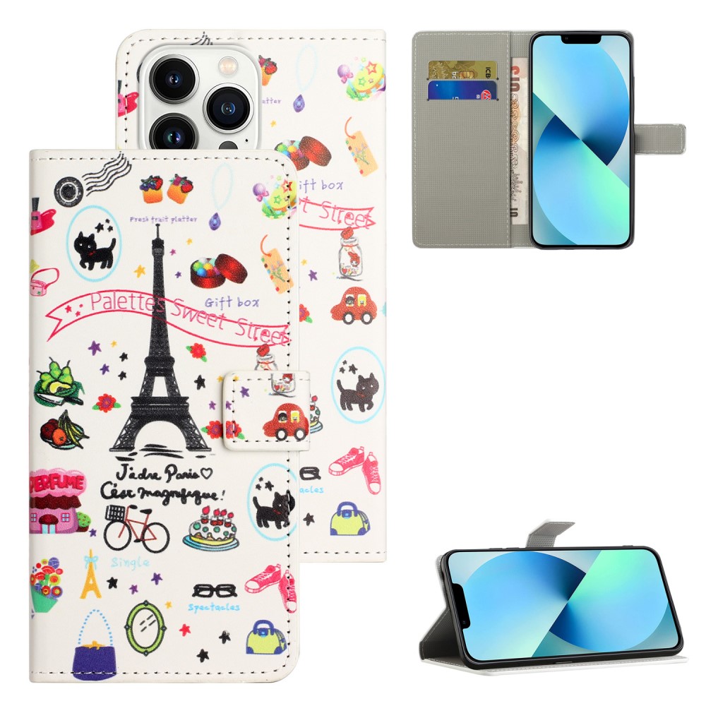  iPhone 16 Pro Fodral Med Tryck Eiffeltornet