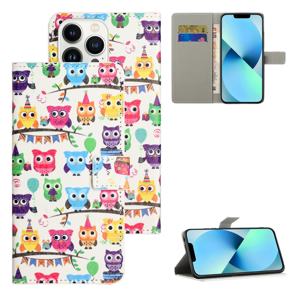  iPhone 16 Pro Max Fodral Med Tryck Ugglor