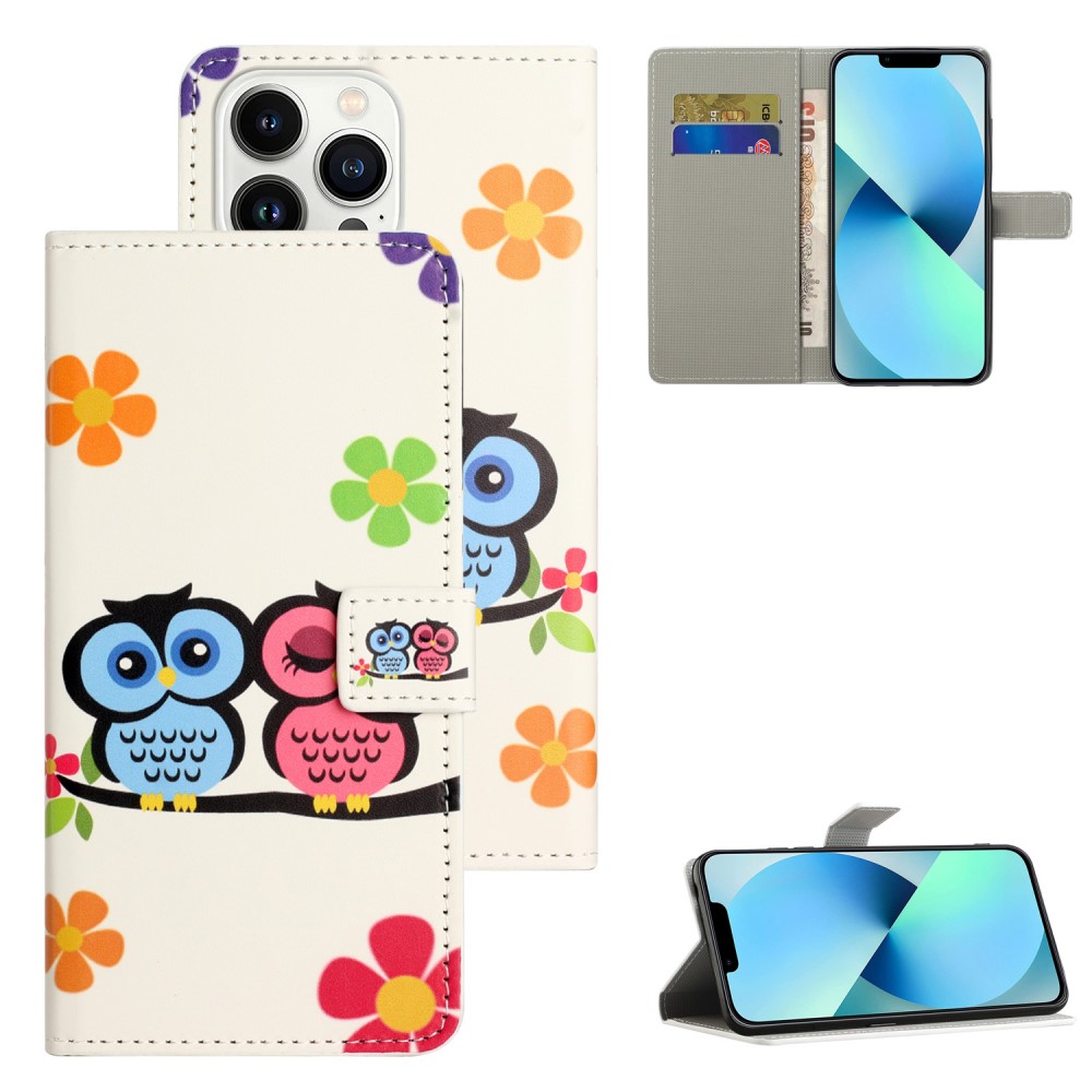  iPhone 16 Pro Max Fodral Med Tryck Ugglor