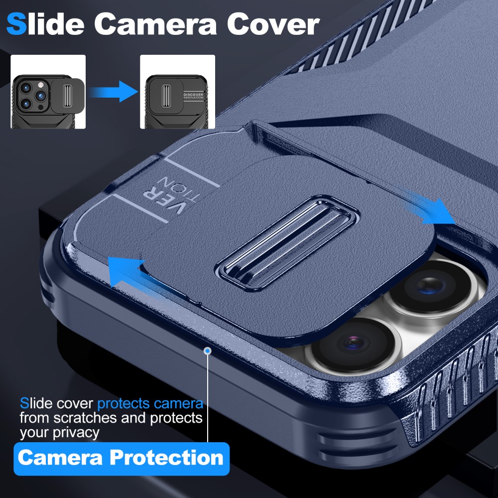  iPhone 16 Pro Skal CamShield Hybrid Blå