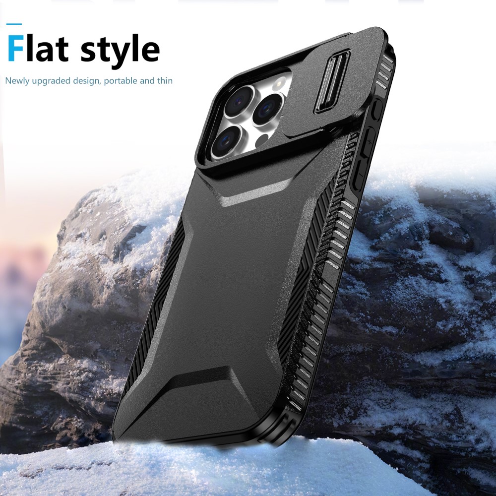  iPhone 16 Pro Max Skal CamShield Hybrid Svart