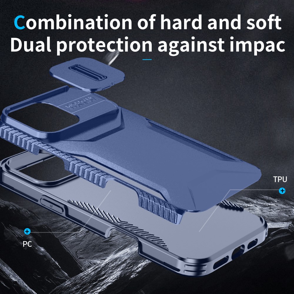  iPhone 16 Pro Max Skal CamShield Hybrid Blå