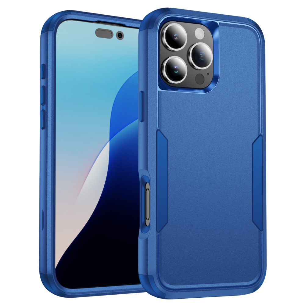  iPhone 16 Pro Max Skal Extreme Shockproof Hybrid Blå