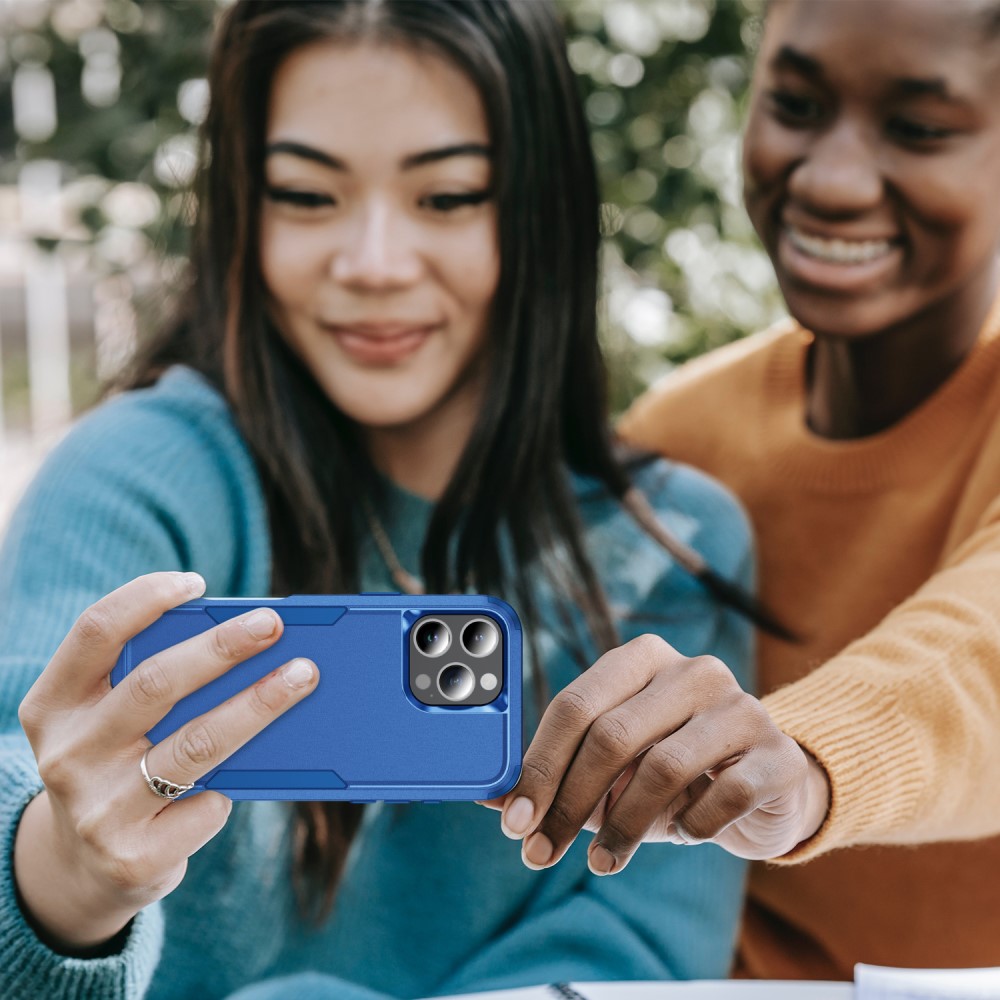  iPhone 16 Pro Max Skal Extreme Shockproof Hybrid Blå