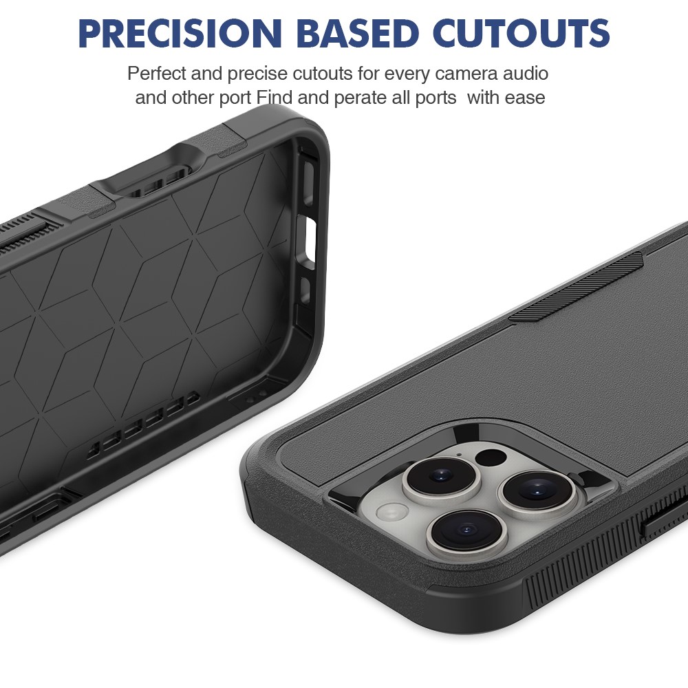  iPhone 16 Pro Skal Extreme Shockproof Svart